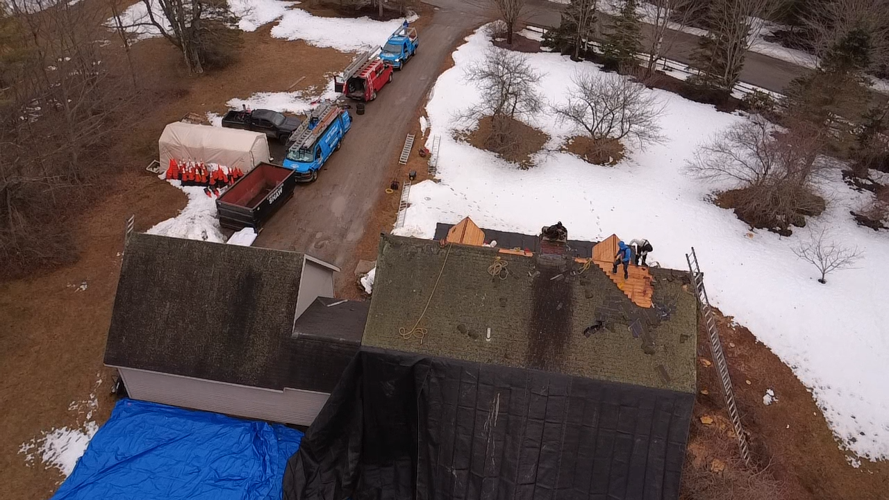 Roof Replacement - Before